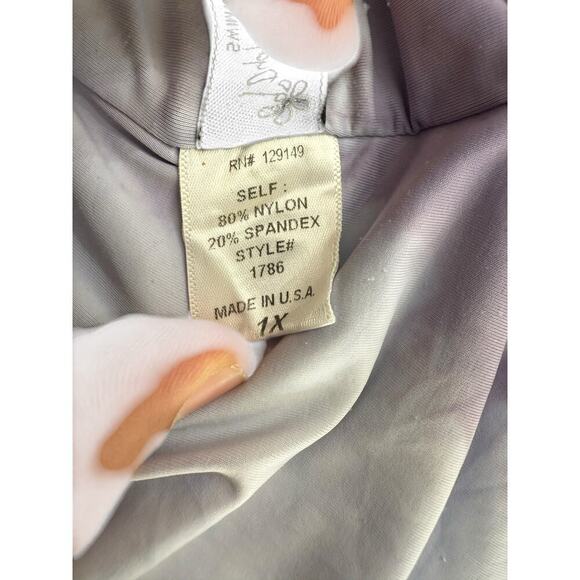 Avec Les Filles Women's Black Copper Floral Jacquard Tuxedo Blazer Jacket Medium - Picture 4 of 7